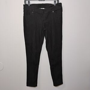 Harley-Davidson Black Skinny Jeans Lightweight Motorcycle Biker Women Sz 10p